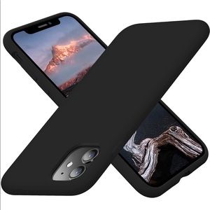 Cordking iPhone 11 case, 6.1” black silicone